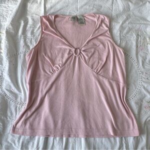 Chic Pink Women's Tank Top